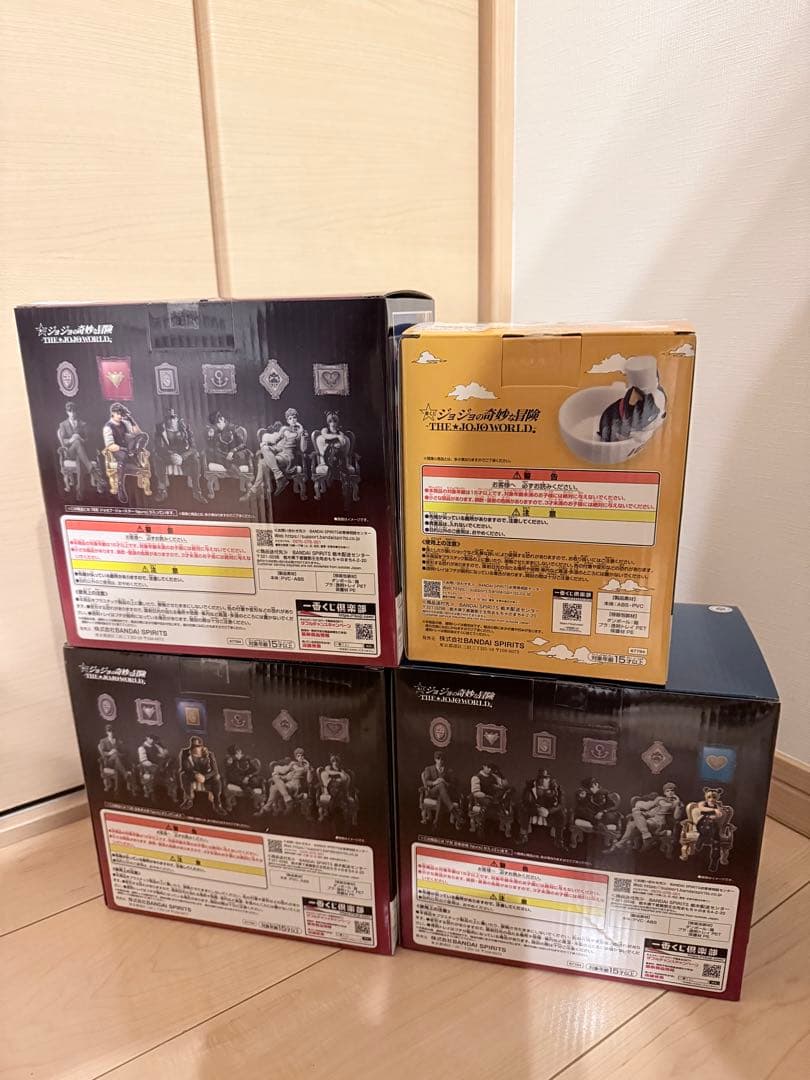 T*s様 ジョジョの奇妙な冒険 フィギュアセット B賞 C賞　F賞　ラストワン賞