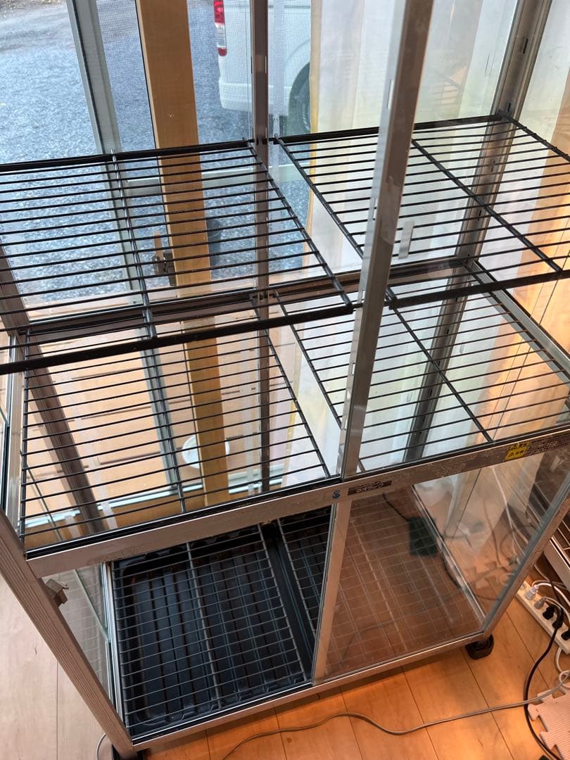 ガラス温室　昭和アルミブルーリボン　ネオラック　引き取り限定　埼玉