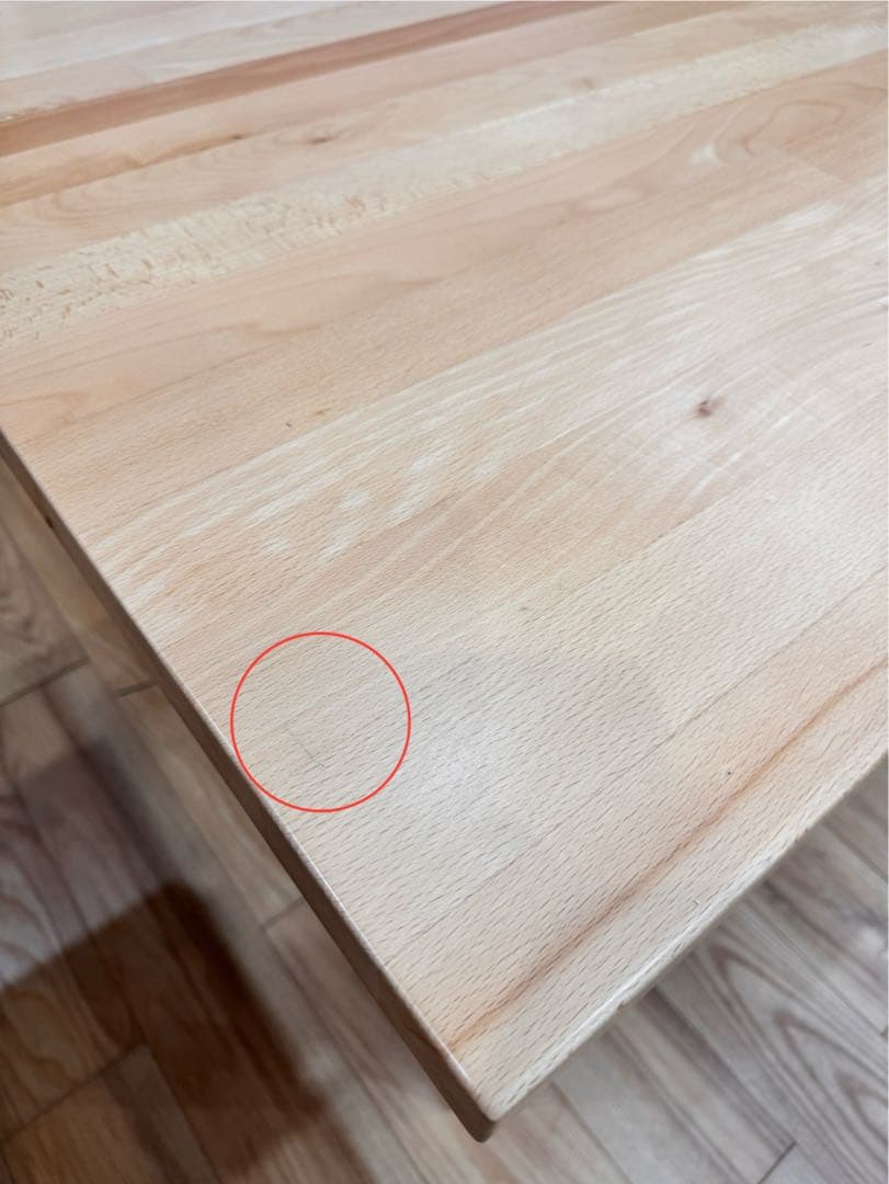 無垢材 ダイニングテーブル シンプル