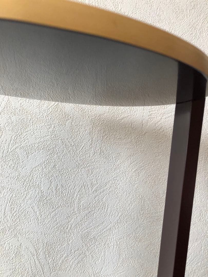 白竹　丸卓　台子　而妙斎好　田原一斎作　組み立て式　茶道具