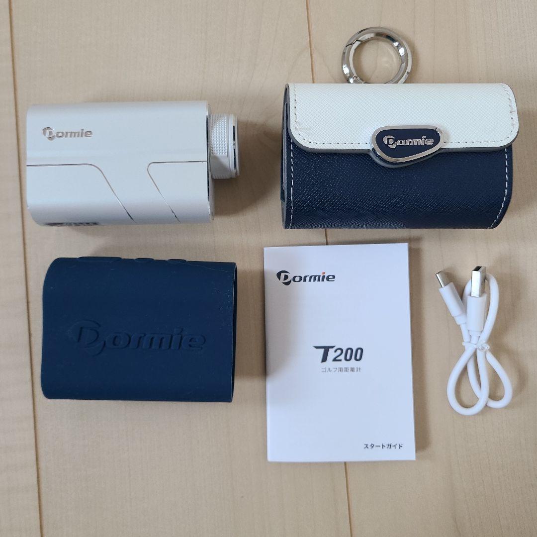 【美品】Dormie T200 ゴルフ用距離計 レーザー距離計　ケース付き