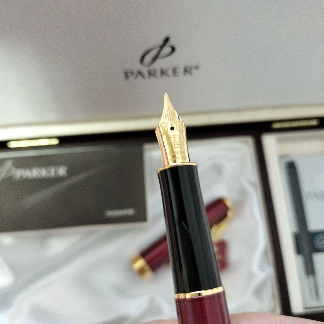 PARKERソネット 福　万年筆 バーガンディ