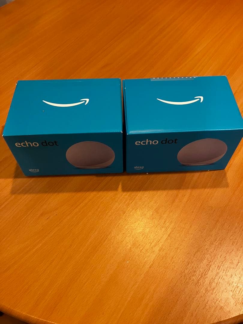 Amazon Echo Dot グレー シャーホワイト2台セット　未使用品