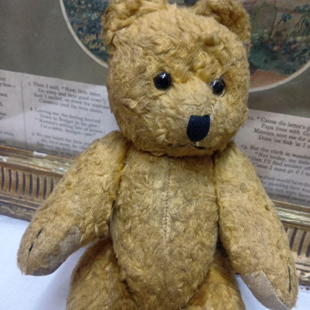 ♥ドイツからやって来た賢いお顔の　アンティーク　テディベア♥