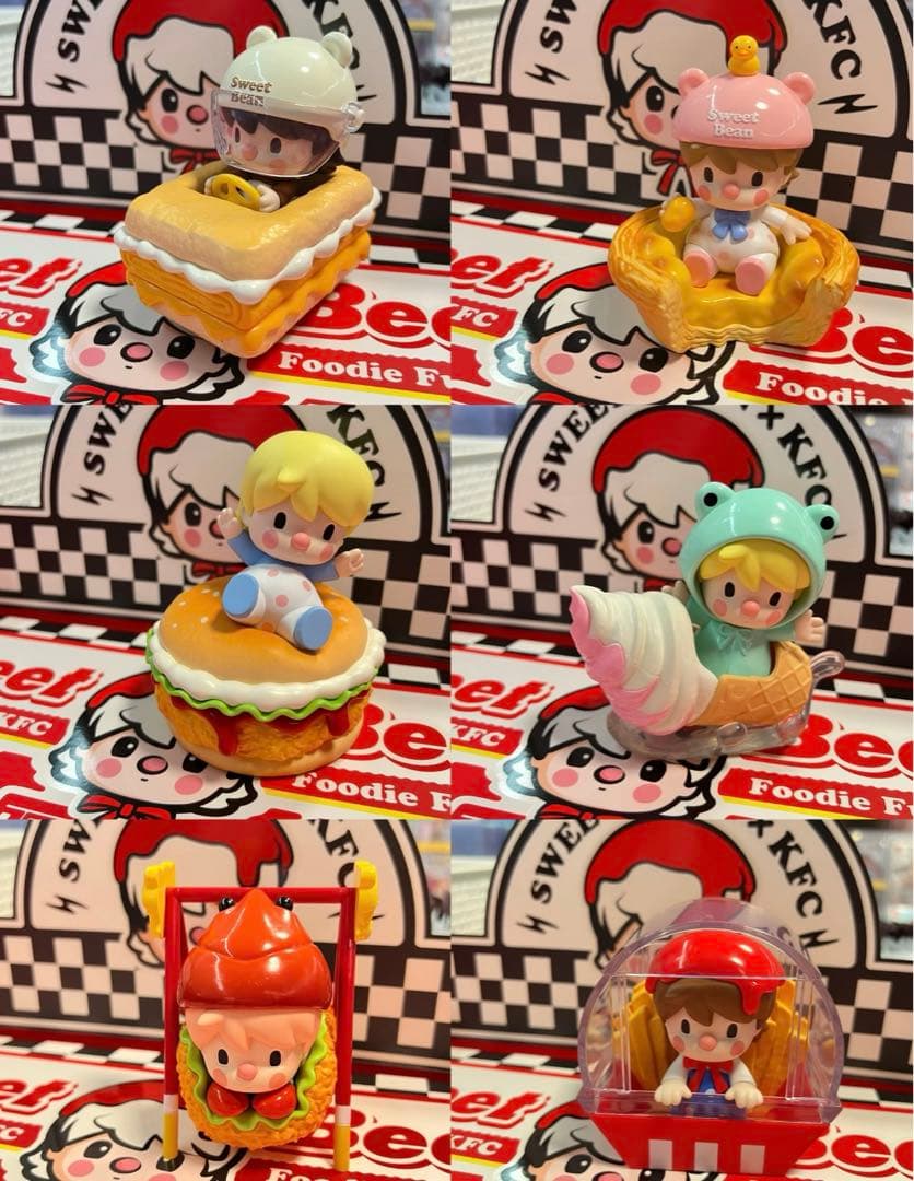 POPMART Sweet Bean × KFC Foodie Funhouse