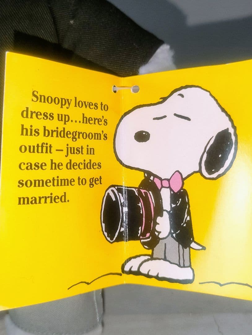 ビンテージ 80年代 スヌーピー&ベル ウエディングドール タグ付き新品同様レア