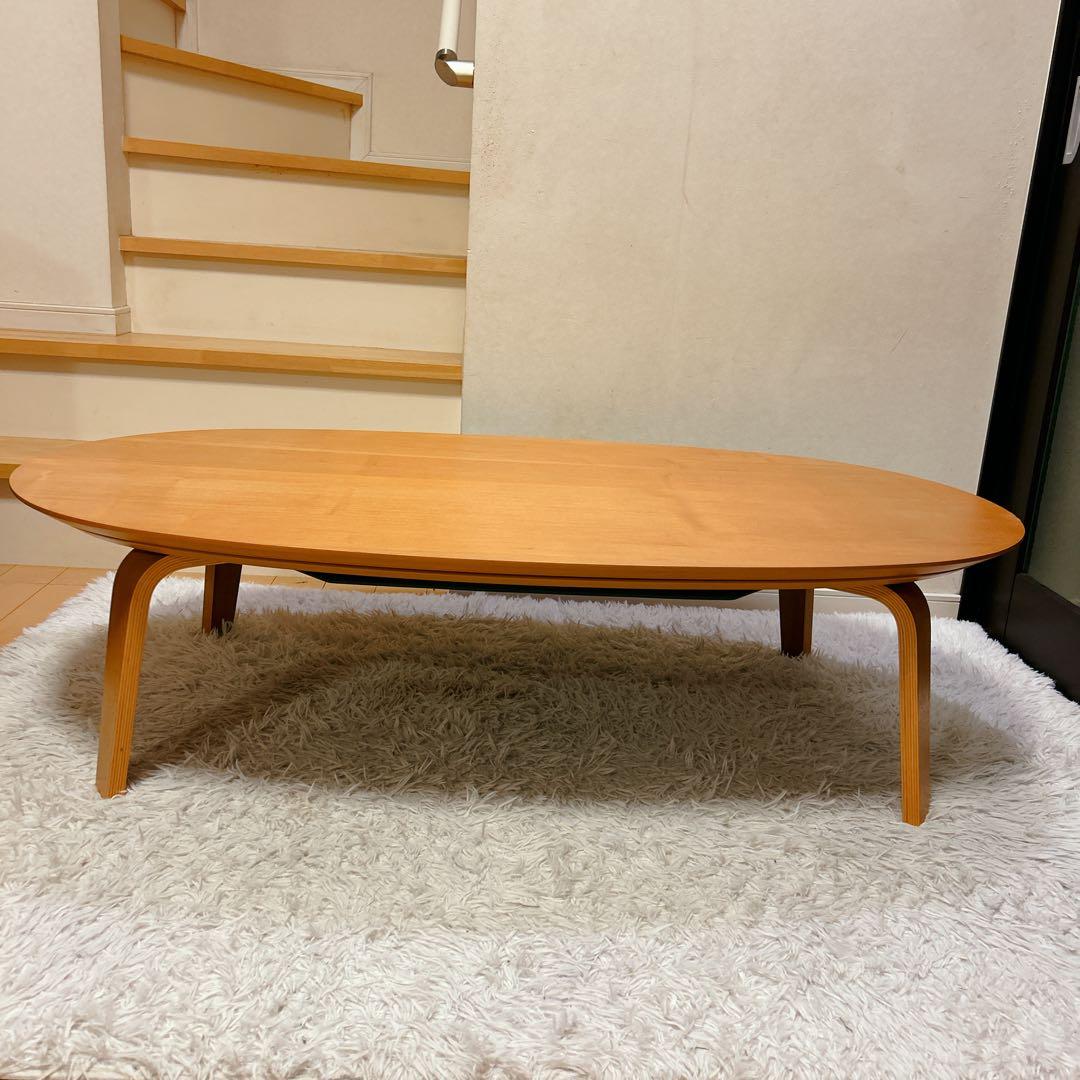 MUJI 無印良品 タモ材 楕円形 大型こたつ 電源コード新品