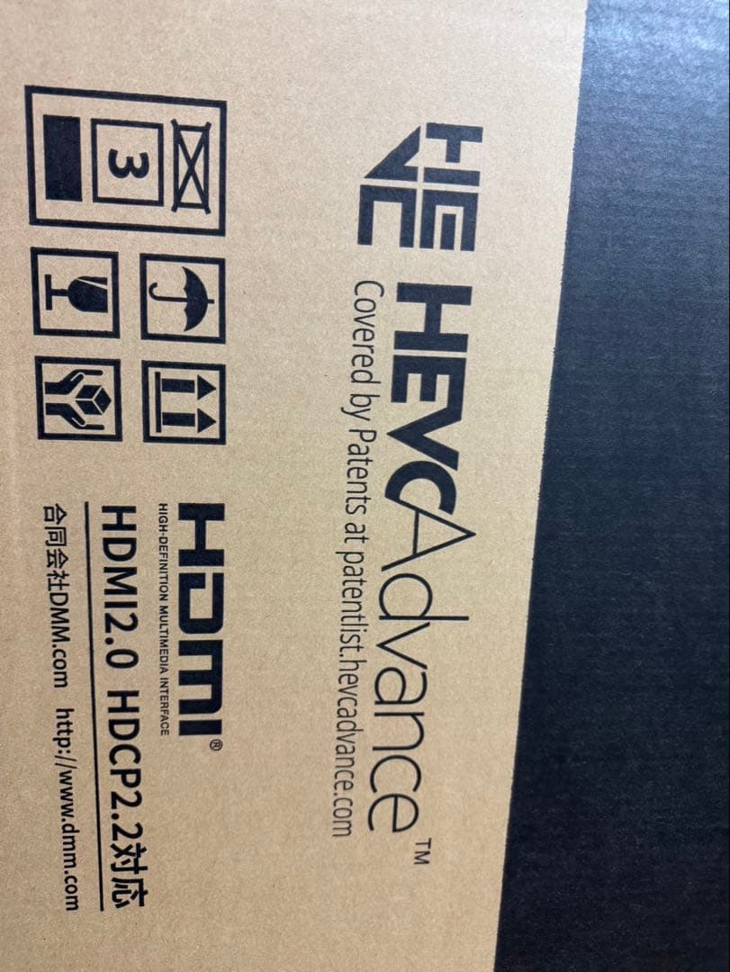 新品！DMM.make 55インチ4Kディスプレイ