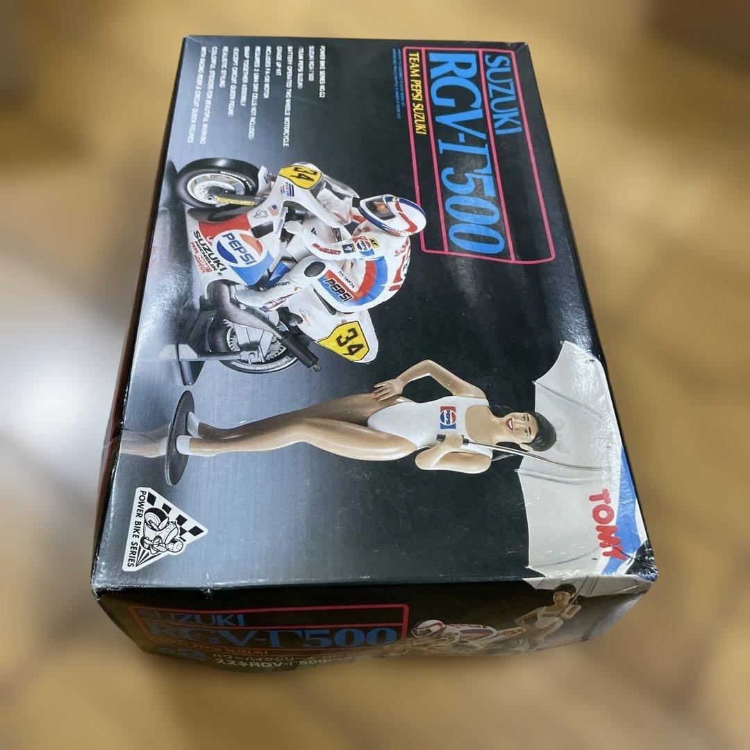 「TOMY RGV-T500 レーサーモデルキット 完品 希少」。Ln090