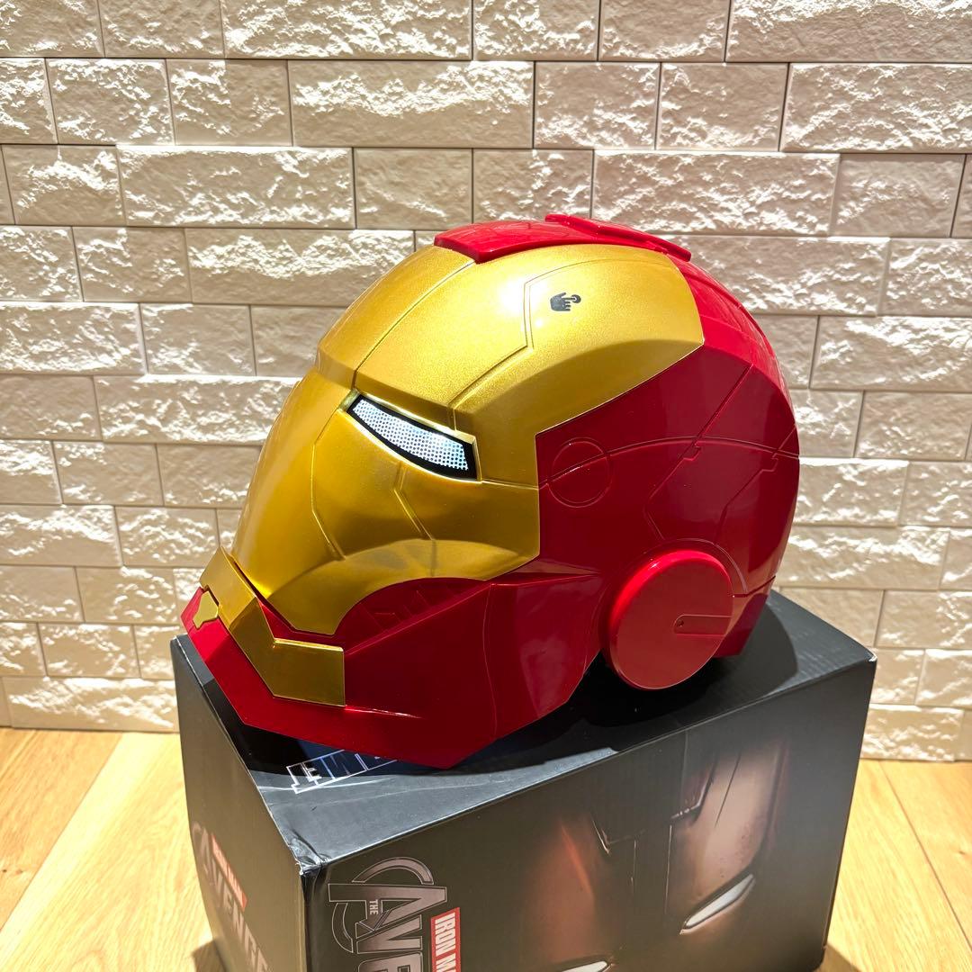 ラスト出品　アイアンマン 1/1 マスク　電動開閉/サウンド/ライト　新品