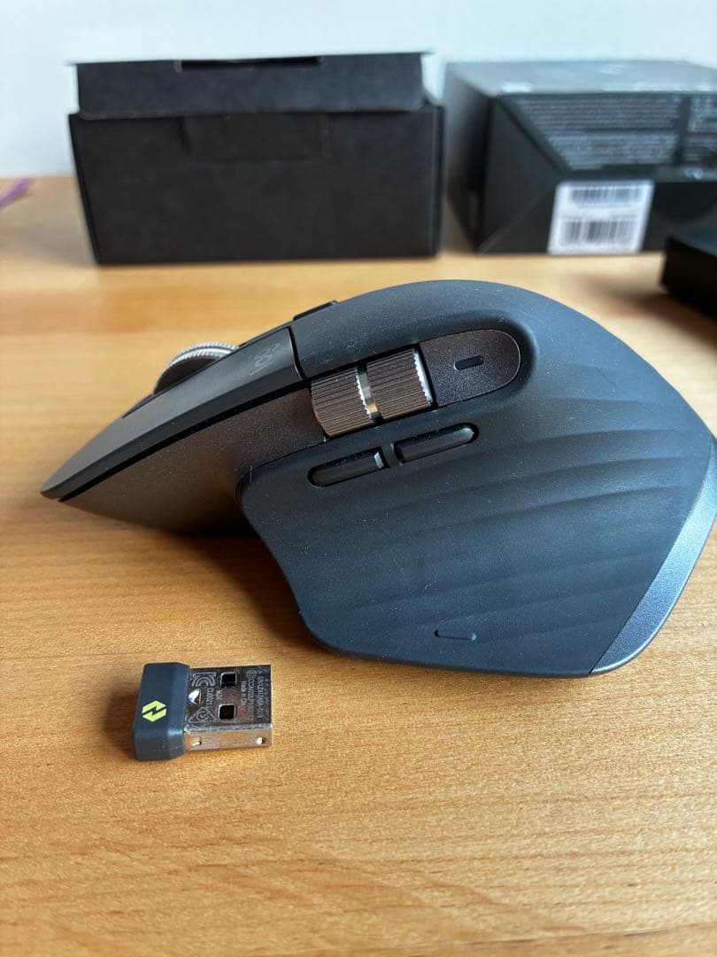 MX MASTER 3S Logi Boltレシーバ付属