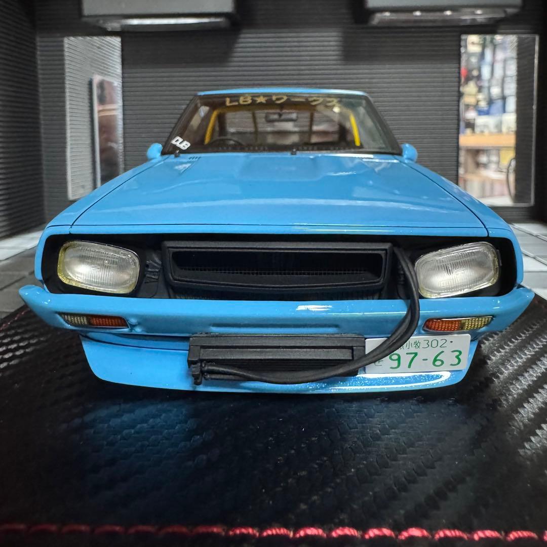 絶版未展示品 イグニッションモデル 1/18 LB-WORKSケンメ2Door