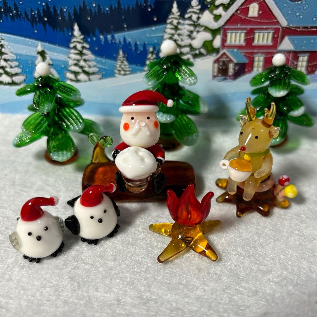 うんちゃん　ガラス細工　ミニチュア