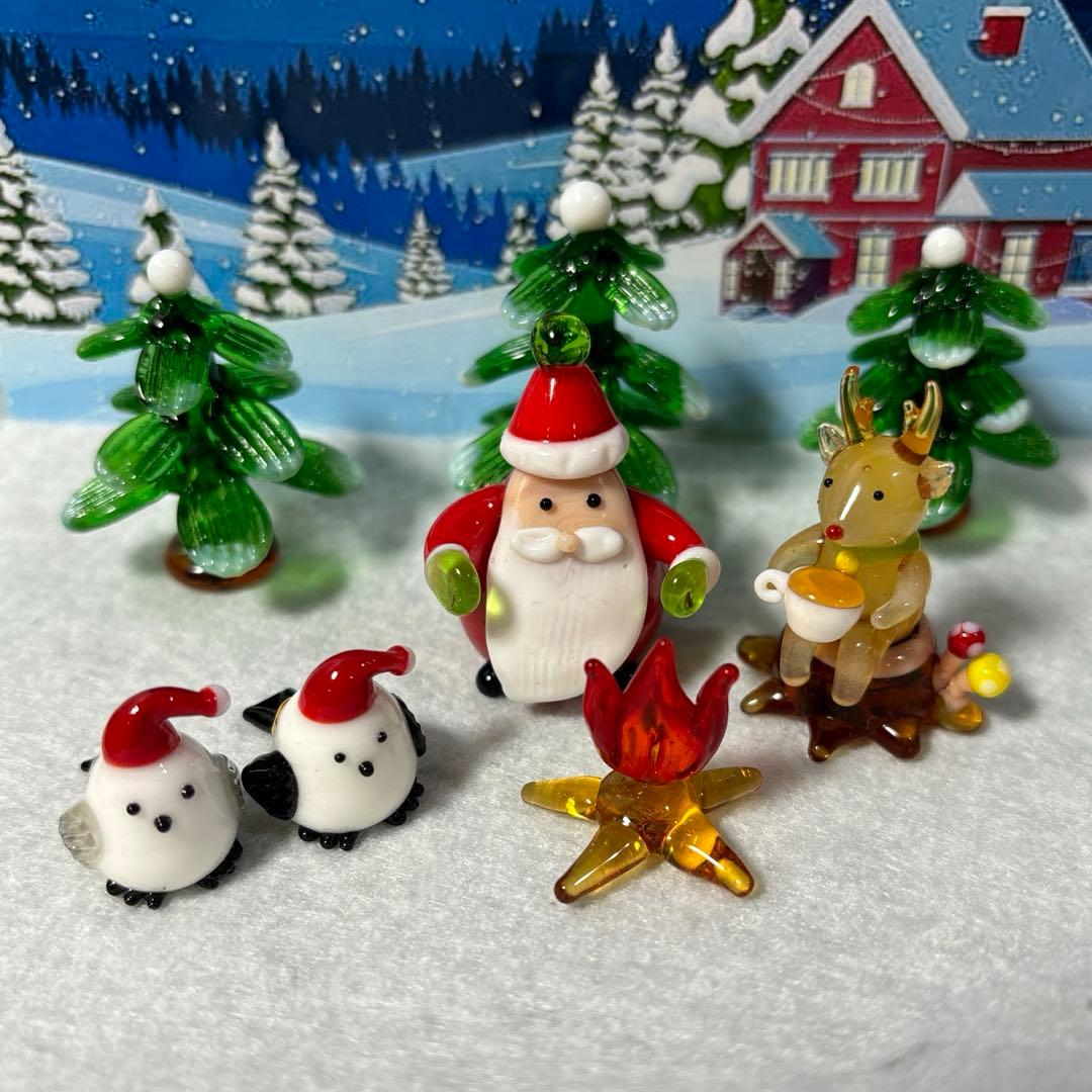 うんちゃん　ガラス細工　ミニチュア