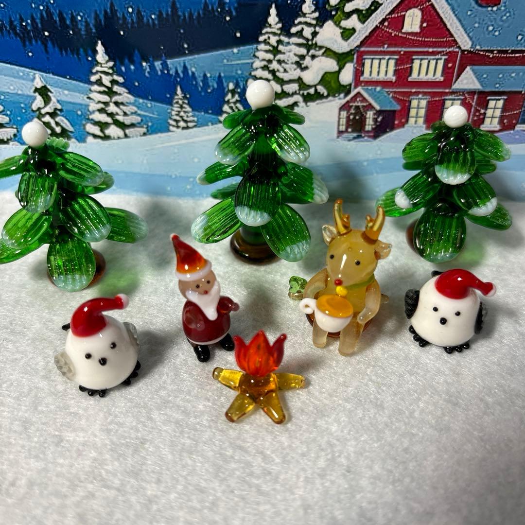 うんちゃん　ガラス細工　ミニチュア