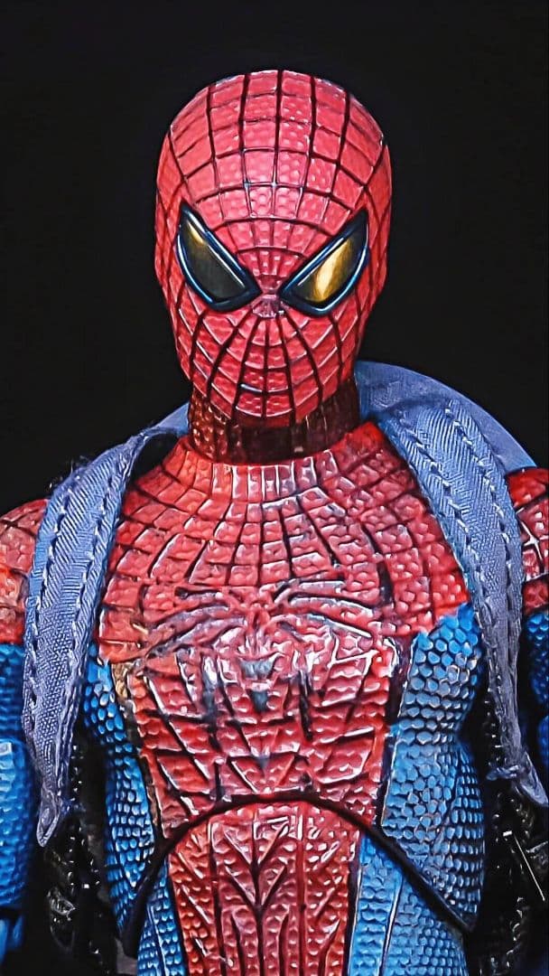 MAFEX アメイジング・スパイダーマン No.001＆カスタムヘッド2個 新品