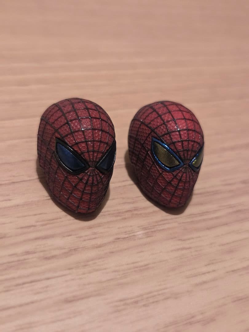 MAFEX アメイジング・スパイダーマン No.001＆カスタムヘッド2個 新品