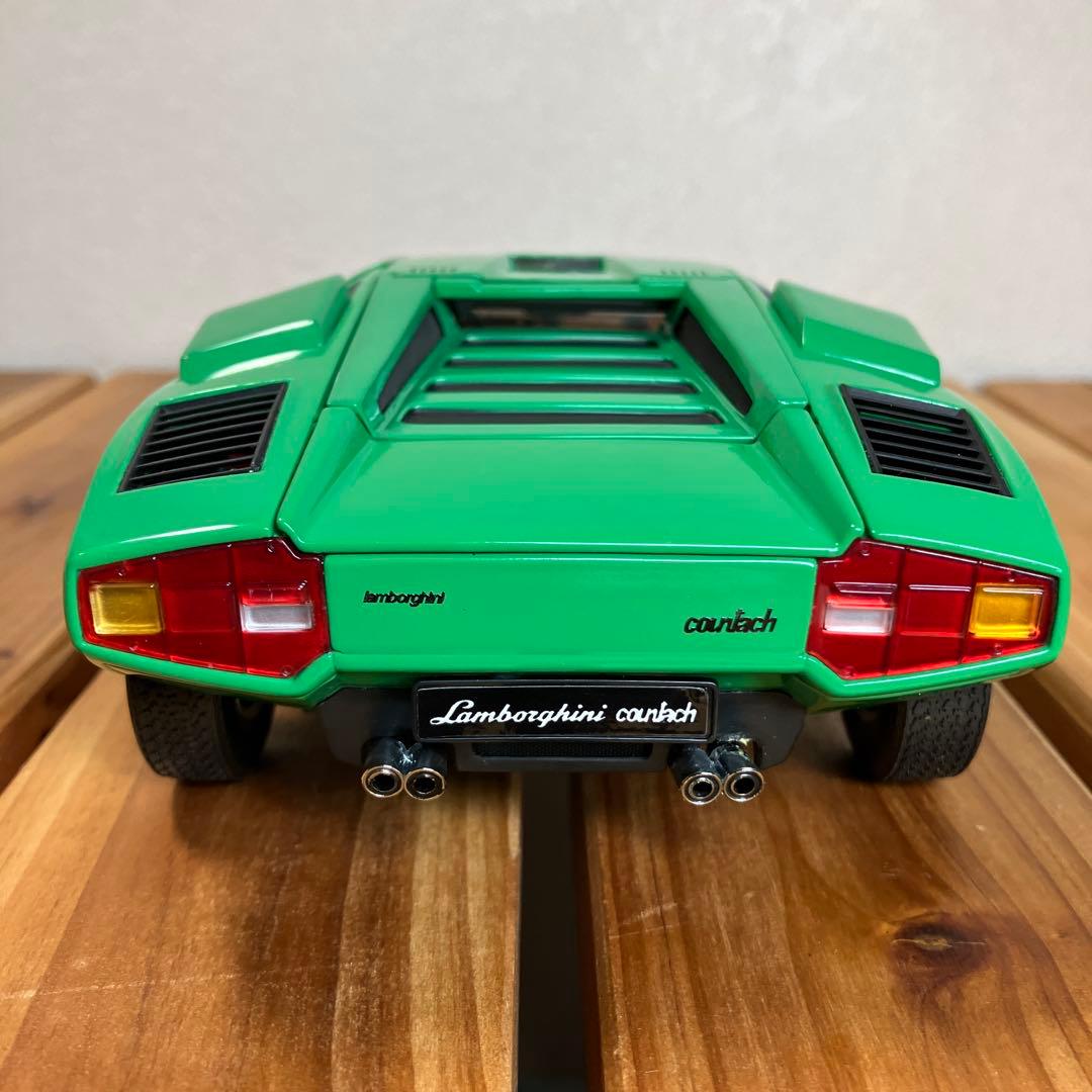 [希少]京商 1/18 ランボルギーニ カウンタック プロトタイプ グリーン