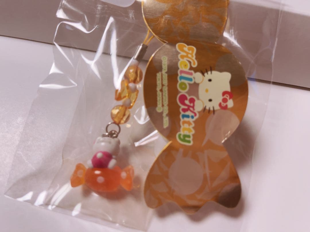 【激レア】スイーツKT キャンディ キティ 根付け ストラップ サンリオ ご当地