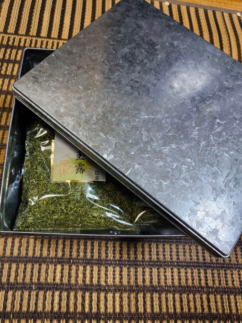 トタン茶箱付き　うまい茶　糸より玉露　X12　常温消費期限2026年03月28日