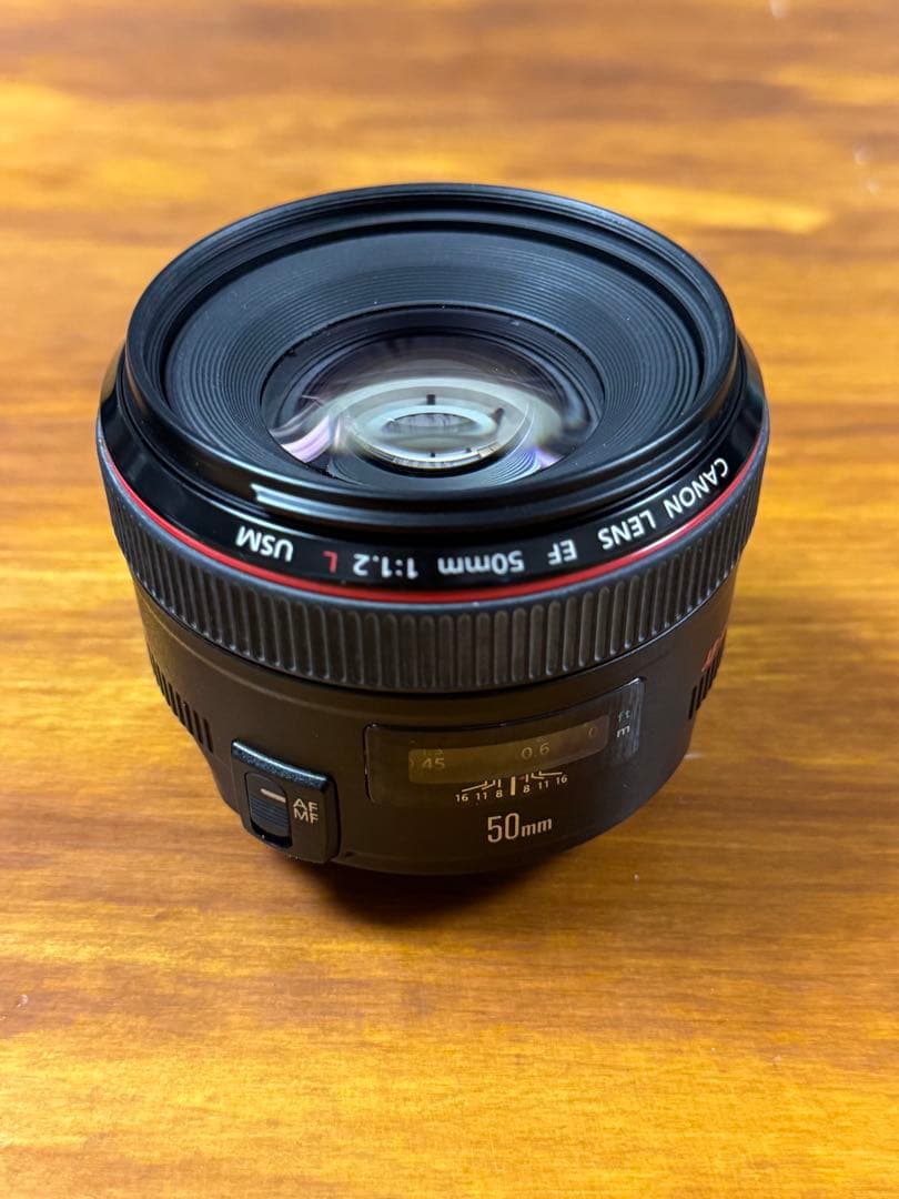 CANON 50mm単焦点レンズ　EF50mm F1.2L USM