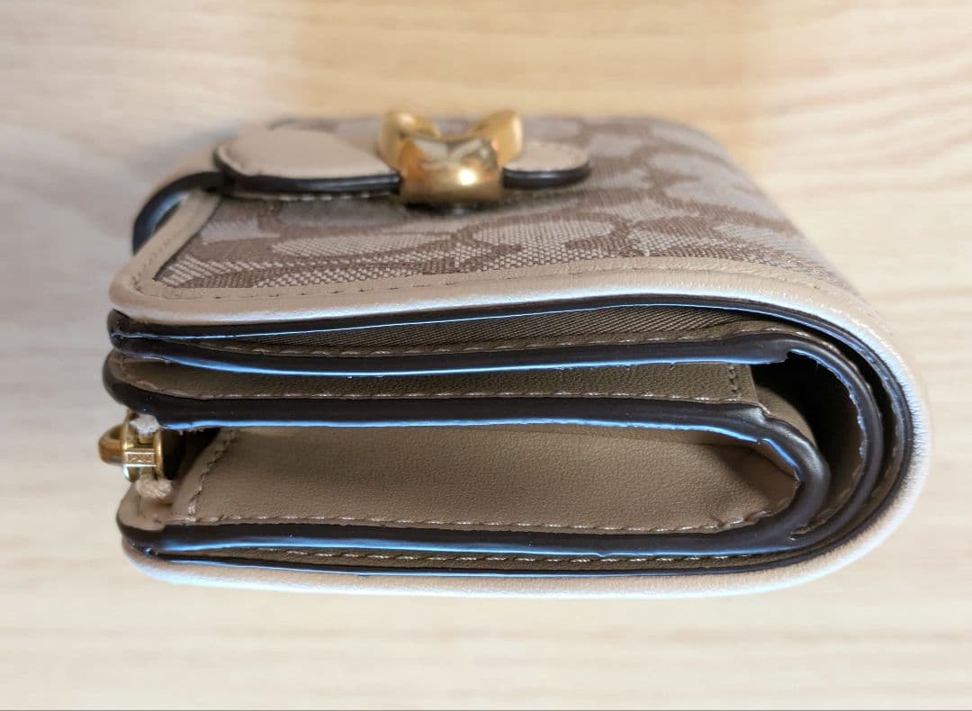 【COACH コーチ】 タビー ミディアム ウォレット 二つ折り財布 C金具