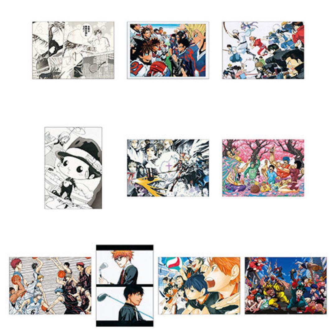 【稀少 極美品】ジャンプ50周年 ポストカードセット VOL.3