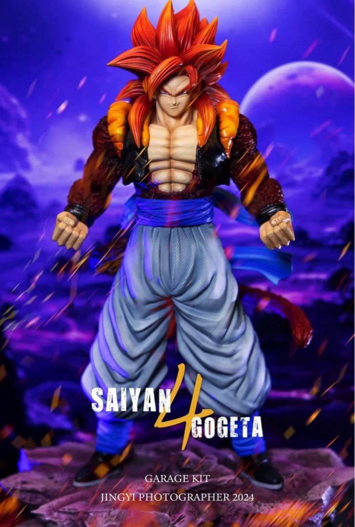 ドラゴンボール ゴジータ ガレキ ガレージキット スタチュー X①①