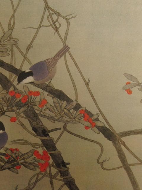 宮本風貴、【朱い実】、希少な額装用画集より、新品額装付、状態良好