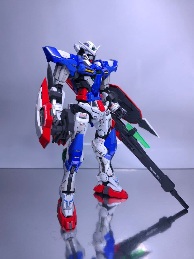 MG ガンダムエクシアリペアIII 塗装済み完成品　ディテール改修