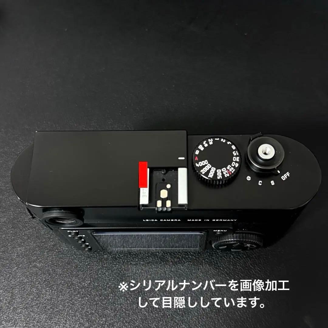 Leica m9 ブラックペイント　CCDセンサー交換対策済み　美品