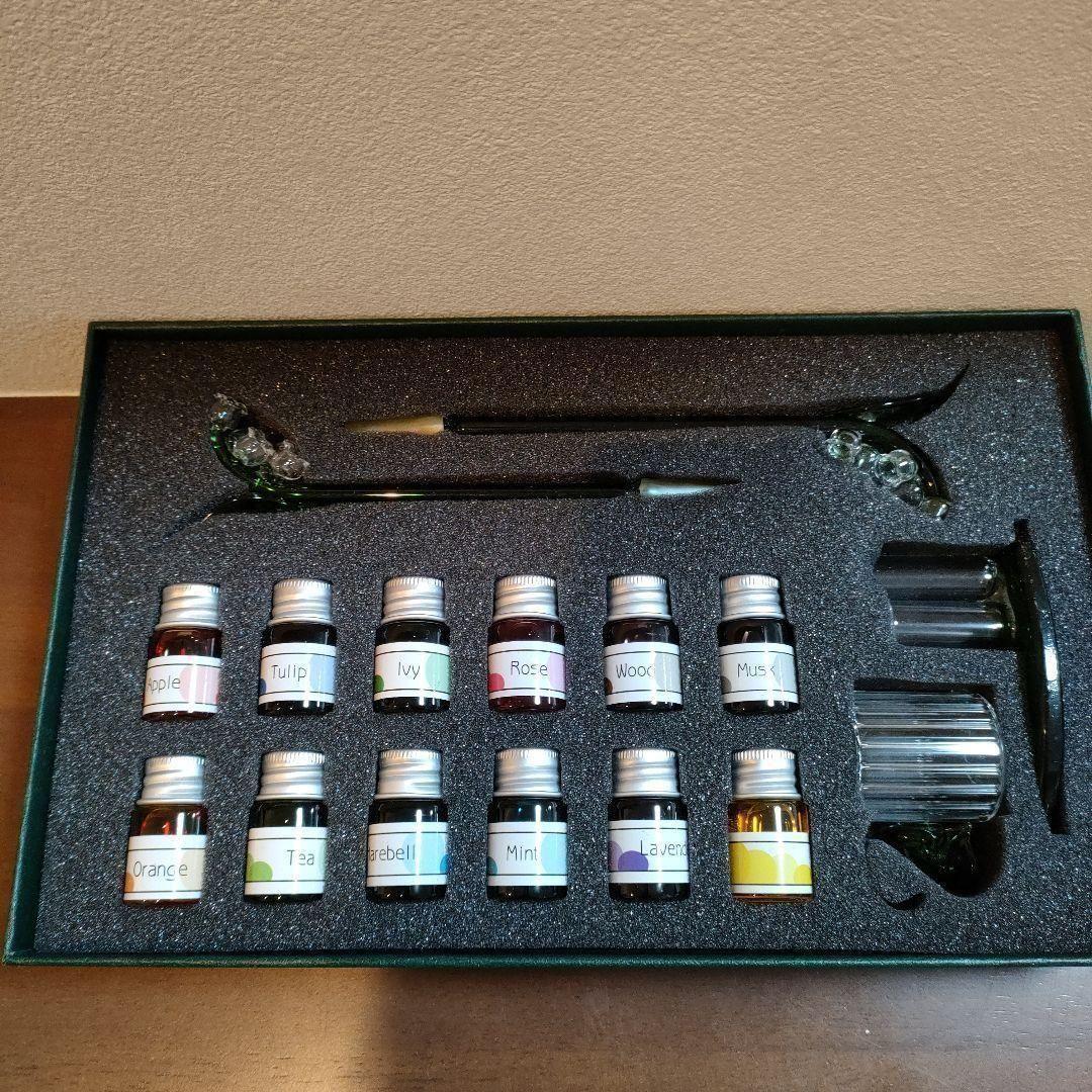 *12.38* ESSSHOPベルランガラスペン レインボーク 可愛いガラスペン