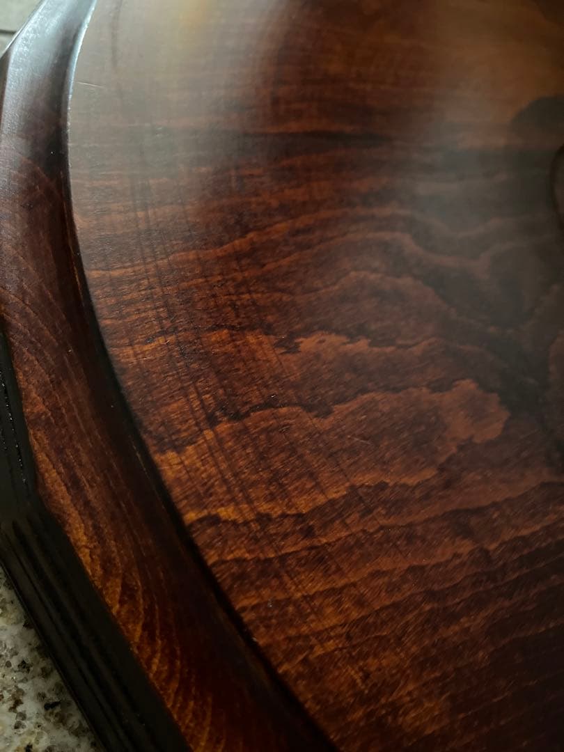 希少サイズ 刳貫盆 輪島塗