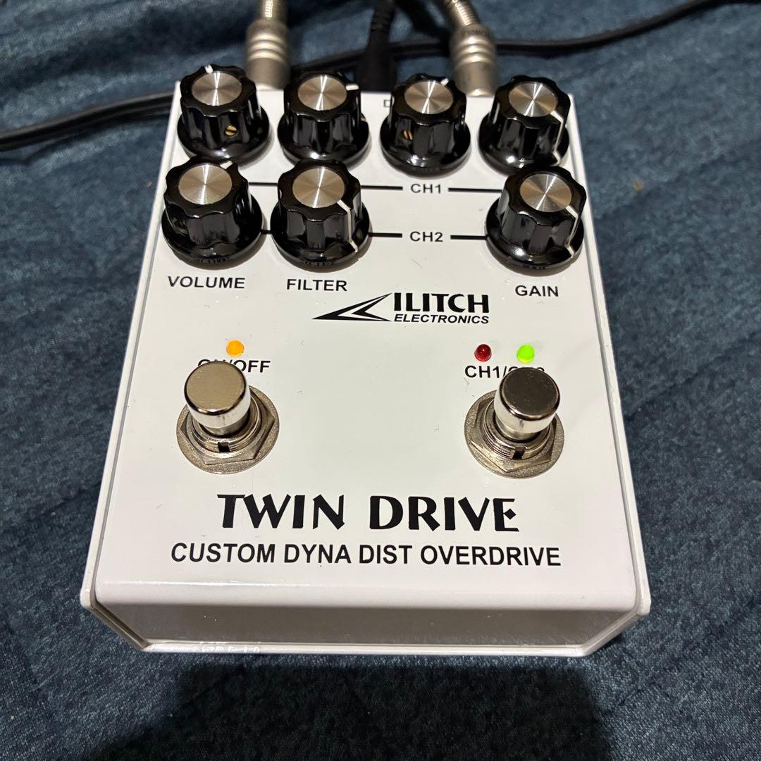 (美品) 希少　ILITCH TWIN DRIVEオーバードライブ エフェクター