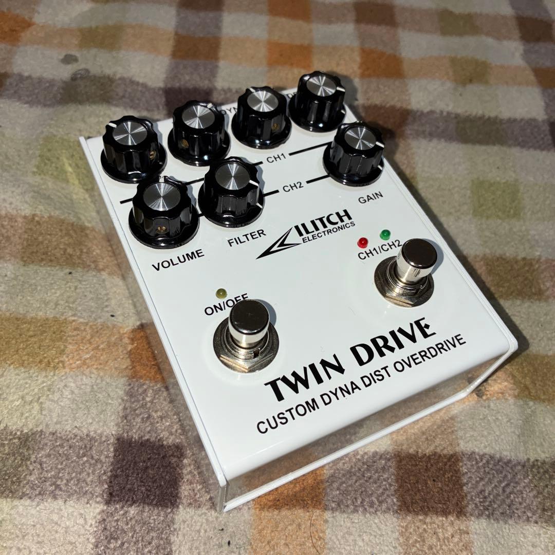 (美品) 希少　ILITCH TWIN DRIVEオーバードライブ エフェクター