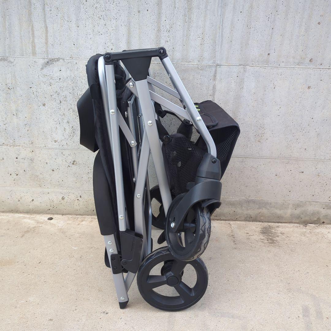 EcoCa 折りたたみショッピングカート 黒 エコカ 買い物カート