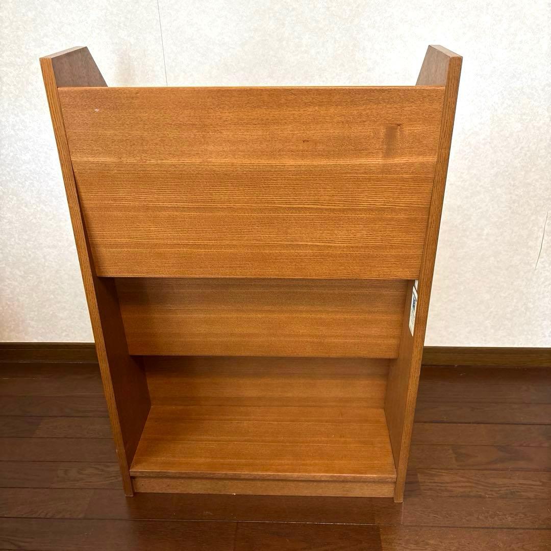 【良品】CONDE HOUSE インテリアセンター マガジンラック 本棚 希少