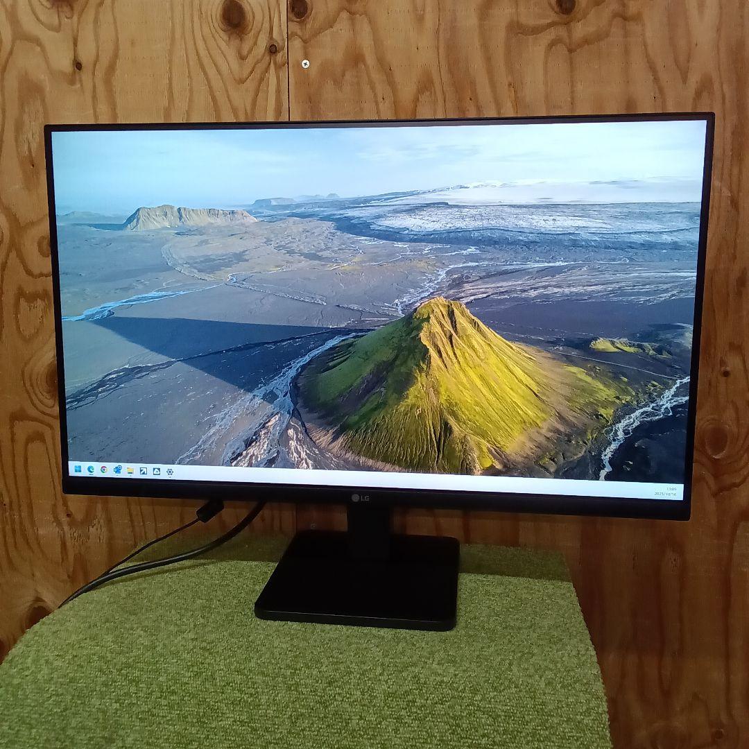 27インチ液晶モニター LG 27MR400-B 2024年製 ①