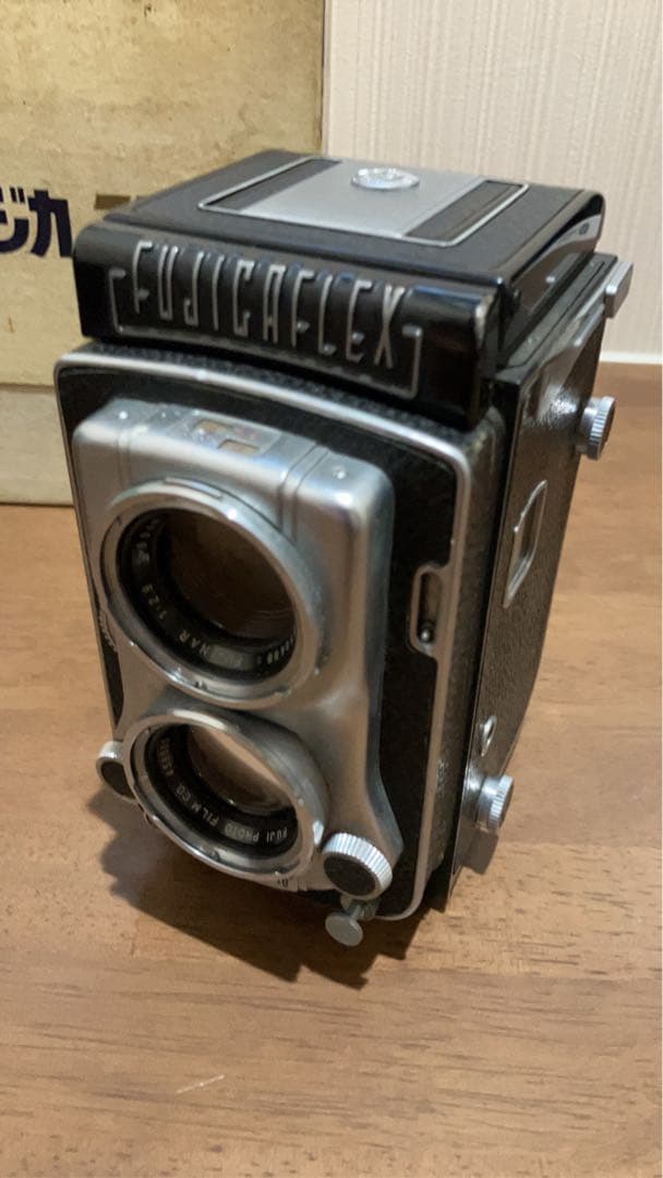 Fujicaflex 二眼レフカメラ 83mm f/2.8 フジカフレックス