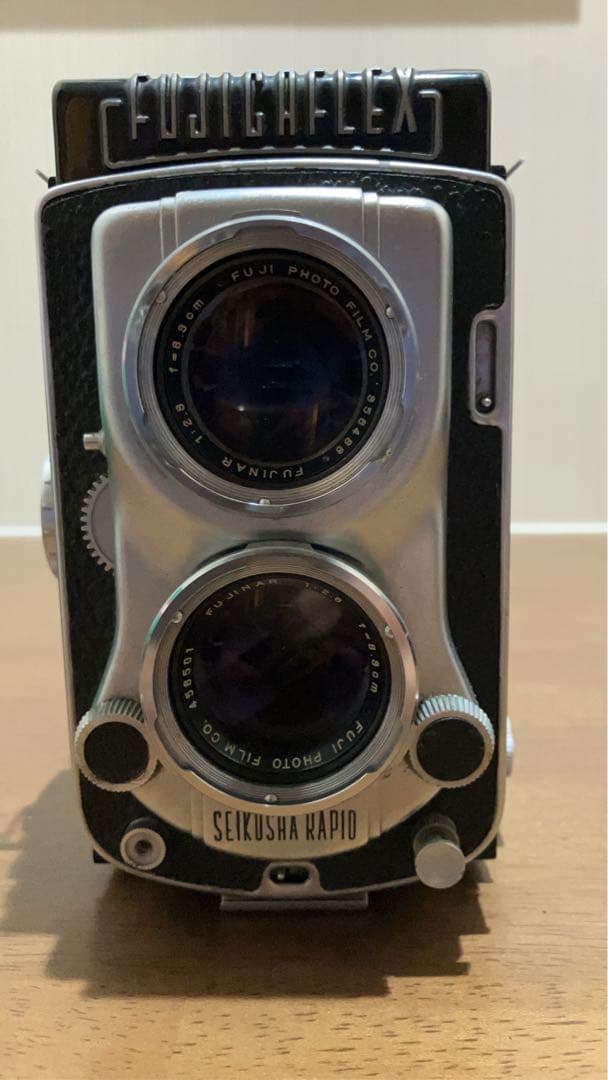 Fujicaflex 二眼レフカメラ 83mm f/2.8 フジカフレックス