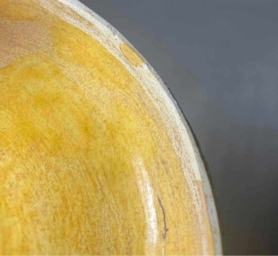 中国 三彩花図印合（香合）　f2220722