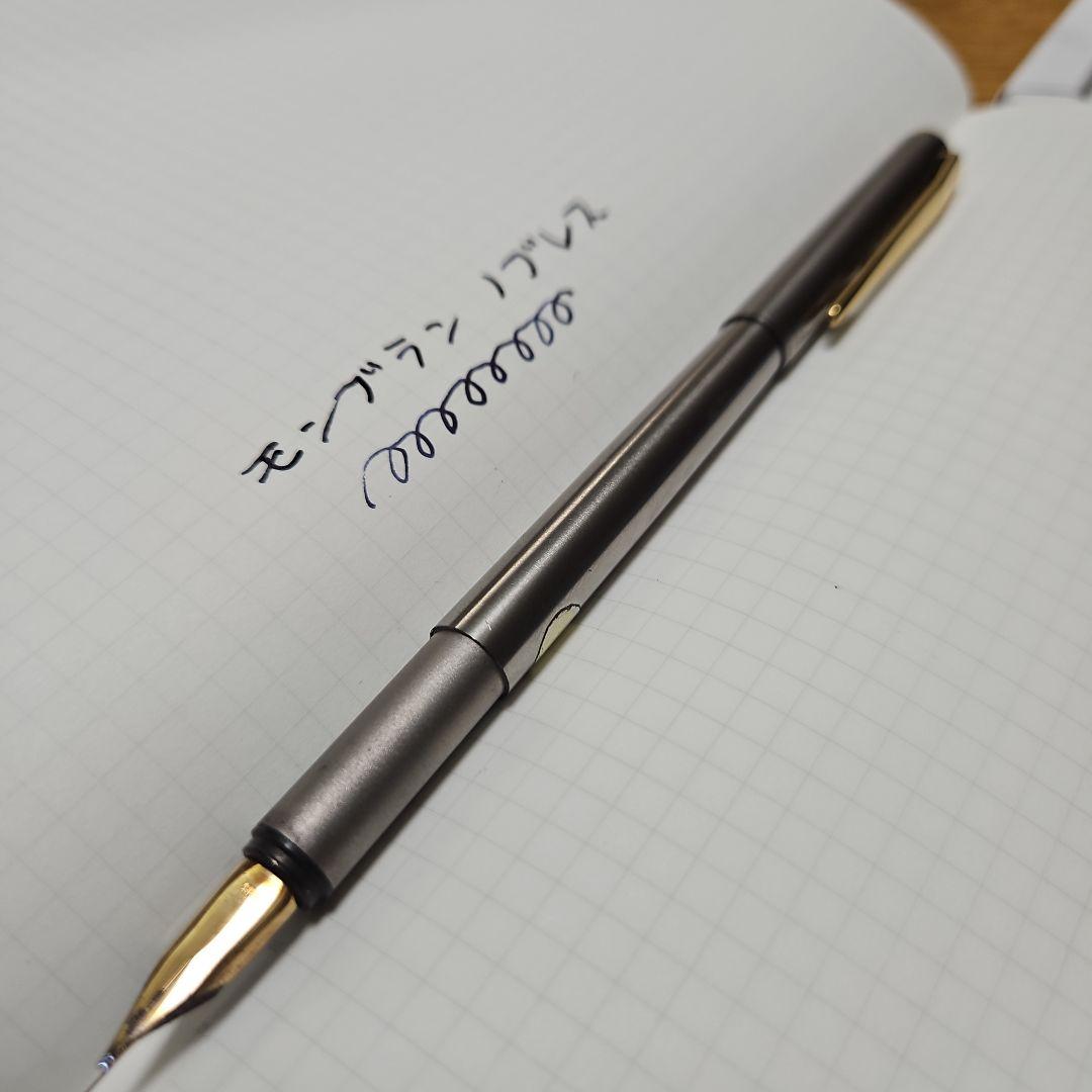 【廃盤 美品】モンブラン ノブレス シルバー ローズゴールド14金ペン