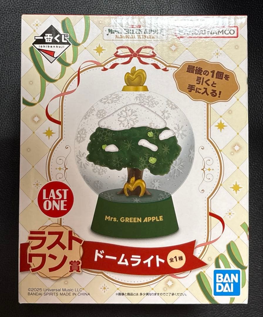 Mrs. GREEN APPLE 一番くじ ドームライト ラストワン賞①