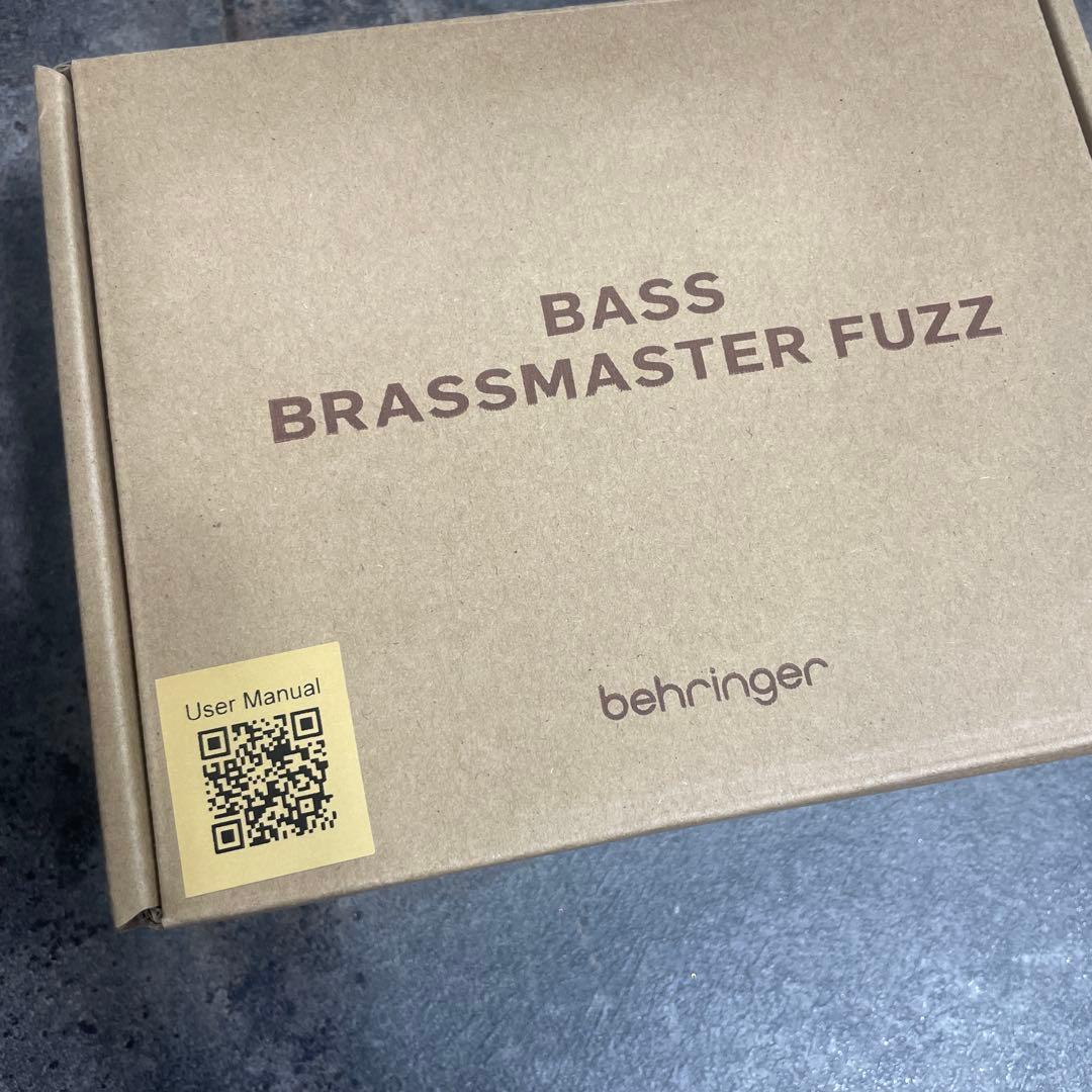 ベース behringer BASS BRASSMASTER FUZZ