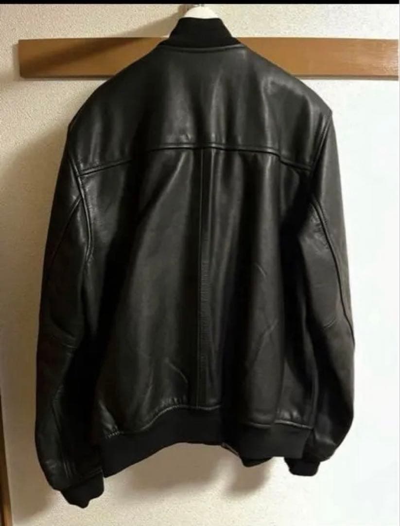 OLD GAP レザージャケット 牛革 Lサイズ　短丈90s ボンバージャケット