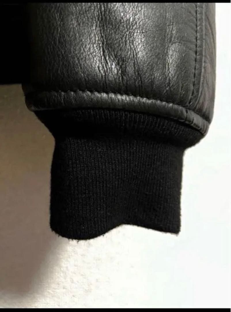 OLD GAP レザージャケット 牛革 Lサイズ　短丈90s ボンバージャケット