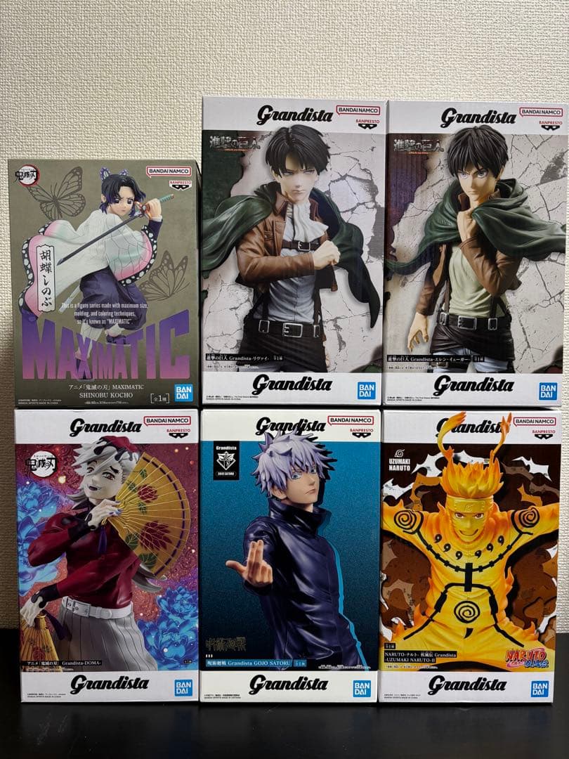 フィギュアまとめ売り　６点セット　最新有　新品未開封