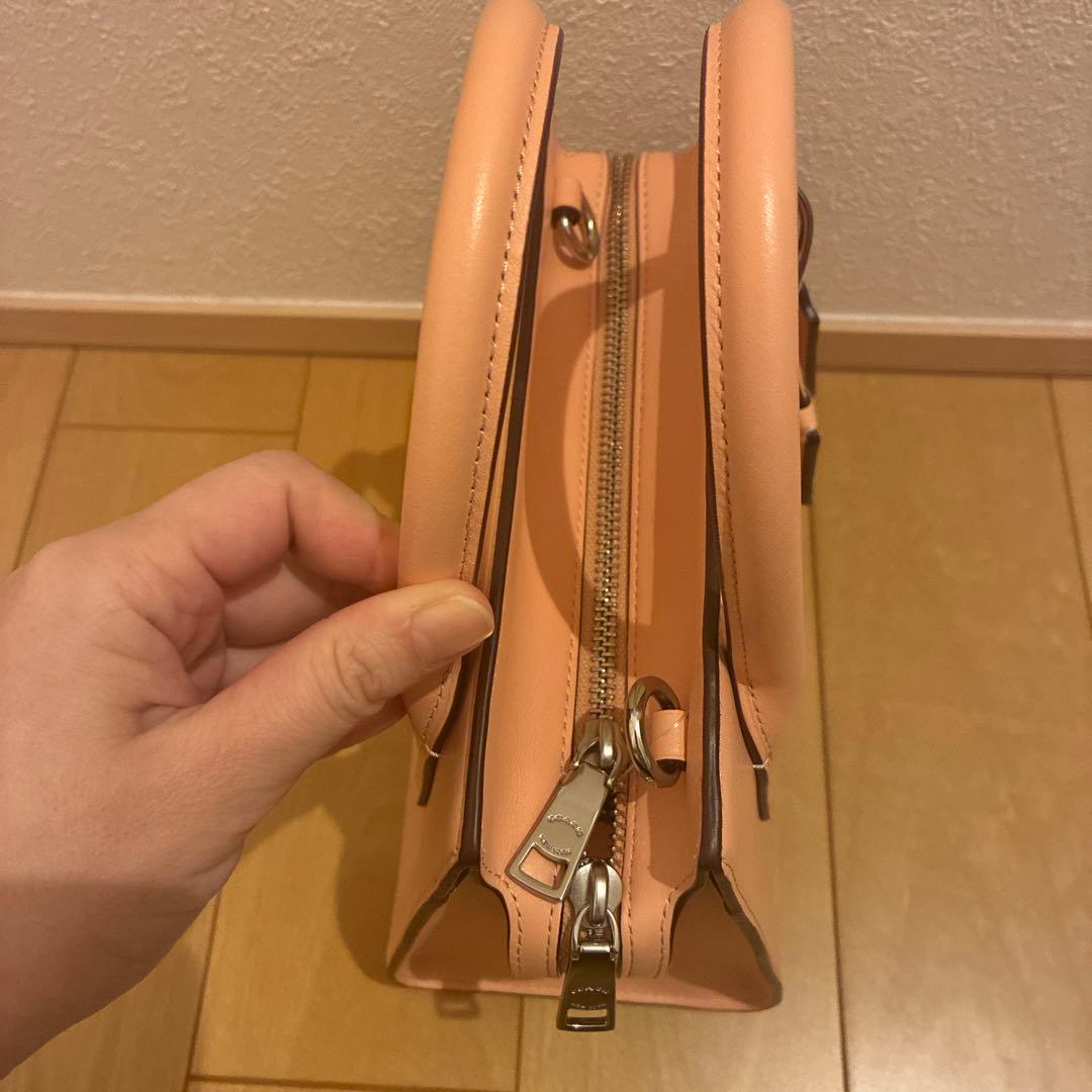 COACH アンドレア　キャリーオール　フェイデットブラッシュ　ピンクベージュ