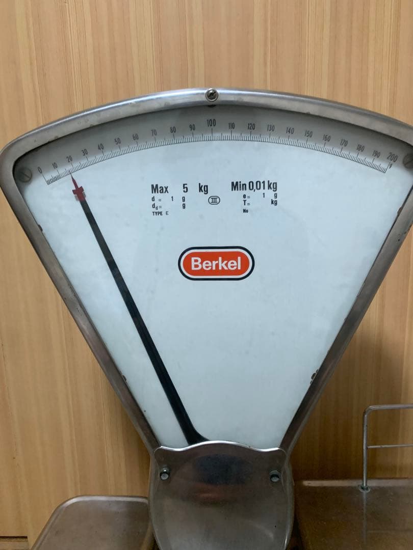 vintage Berkel ベルケル社　ステンレス　精肉用計り