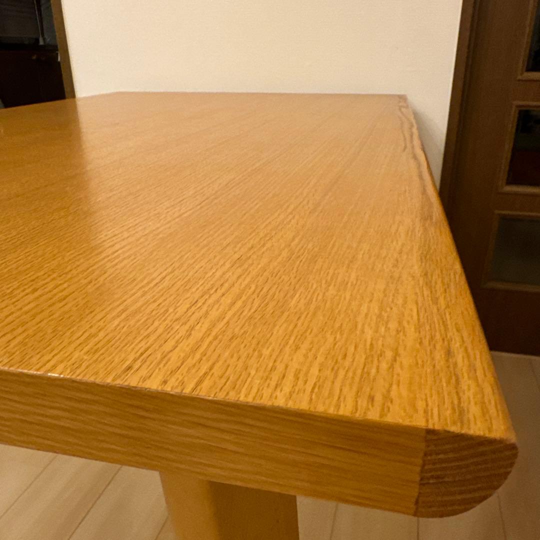 ナチュラルウッド ダイニングテーブル 1200mm